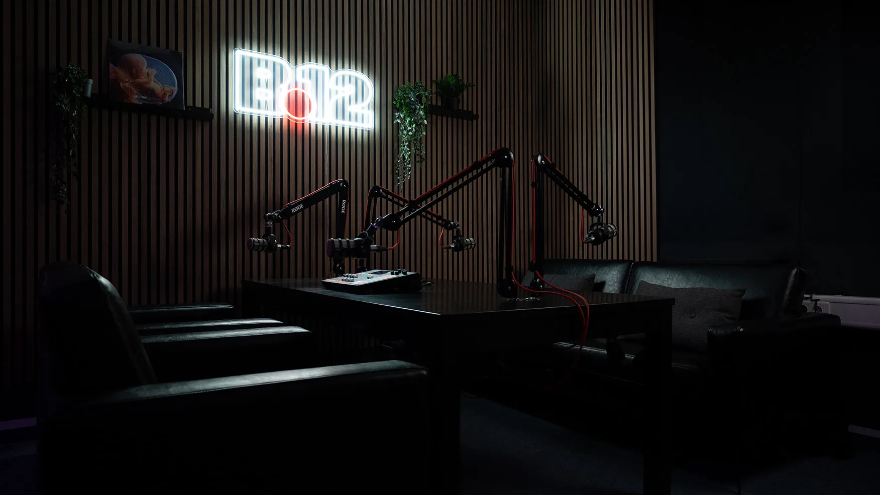 Podcast-Center im Tonstudio B12